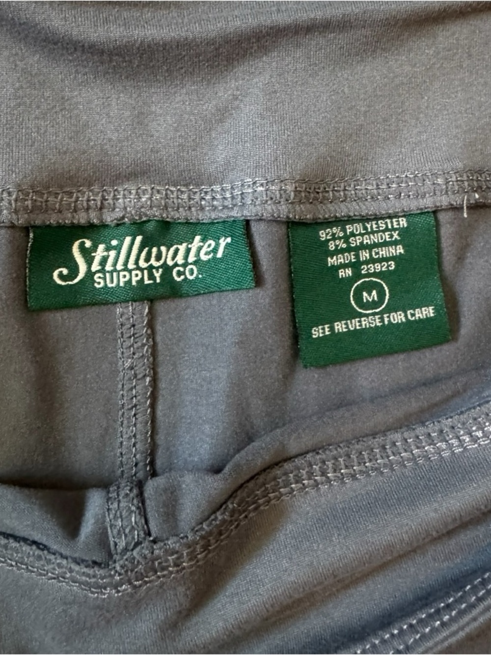 Stillwater Everyday High-Rise Pocket Leggings - Dark Gray - Picture 2 of 5